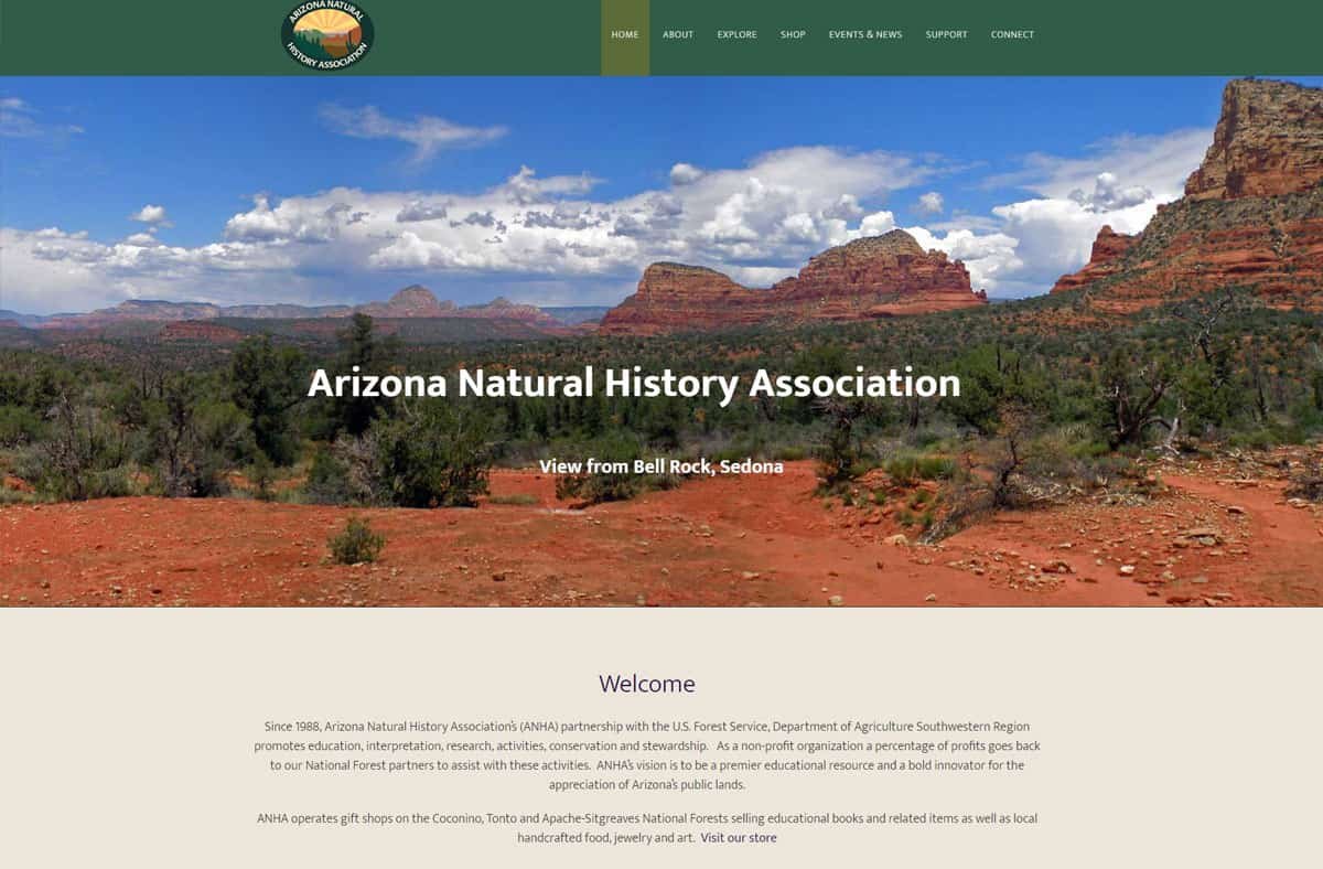 websites for nonprofits: ANHA