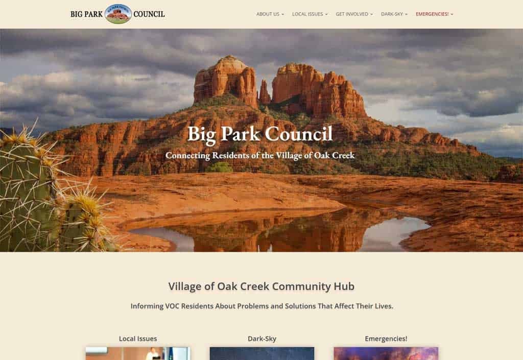 bfeat Nonprofit website BigPark