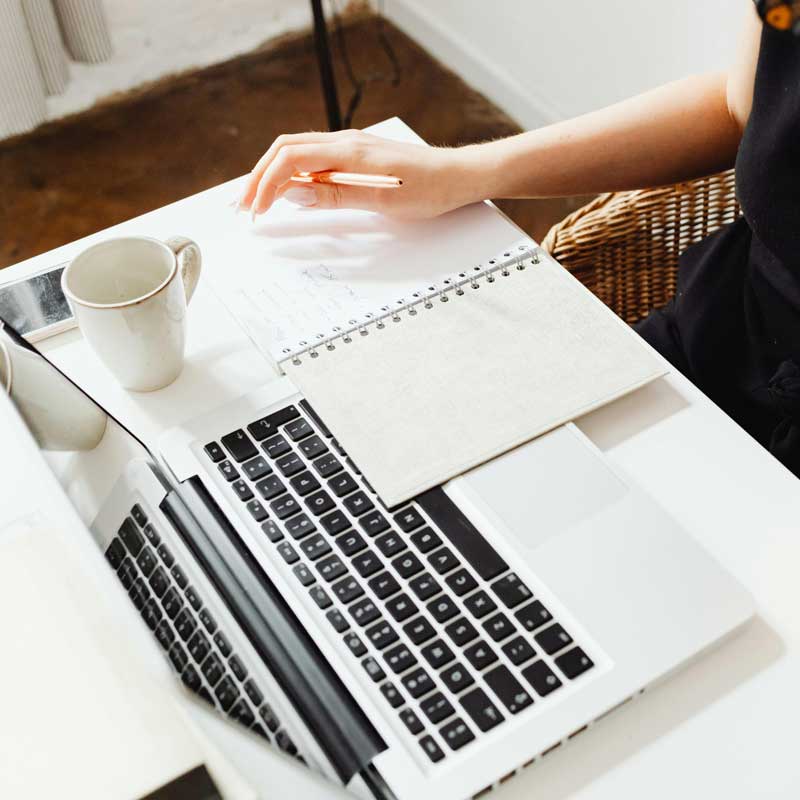 Writing content for a website