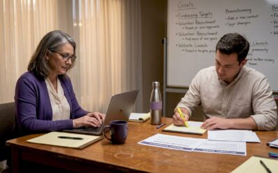 Create a nonprofit mission statement webpage that works